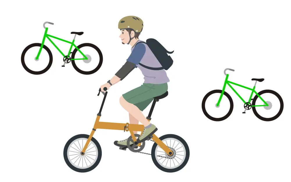 自転車も無料貸出し！